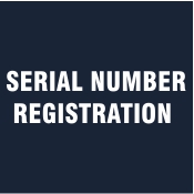 SERIAL NUMBER - REGISTRATION